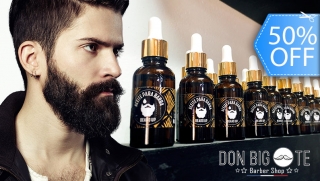 Aceite Bear Up (30 ml) para Hacer Crecer La Barba