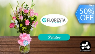 Arreglo Pétalos con Rosas y Gladiolas ¡A Domicilio!