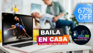 1 Mes de Clases de Baile EN VIVO: Salsa, Bachata, Merengue y Cumbia