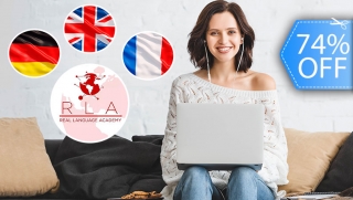 Curso en Línea de Idioma a Elección: Inglés, Francés o Alemán