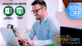 Curso Especializado Online en Análisis de Datos Excel 2019: Tablas Dinámicas + Power Pivot y Más.