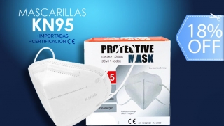 4 Mascarillas KN95 Originales y Certificadas