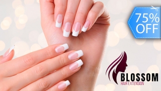 Set de Uñas Acrilicas Baby Boomer, Naturales o French