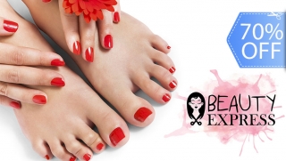 Manicure y Pedicure Spa con Esmaltado