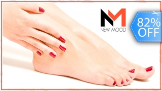 Manicure y Pedicure Spa con Esmaltado Permanente 