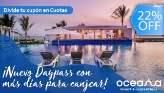 [Imagen:¡Oceana Resort! Nuevo Daypass ALL INCLUSIVE ¡Aplica todos los días!]