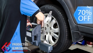 [Imagen:Alineación 3D y Balanceo Electrónico para 4 Llantas]