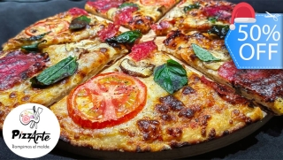 [Imagen:¡All You Can Eat de Pizza Gourmet! Langosta, Tomahawk,Jamon Serrano, Pulpo, Camarones y Más.]