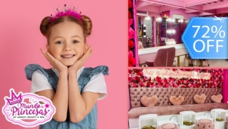 [Image: Día de Salón y Glamour para Tu Princesa: Peinado + Esmaltado y Másm]