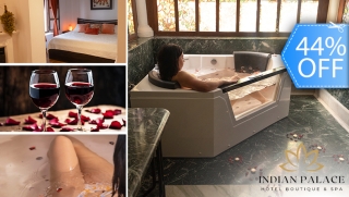 [Image: ¡Estadía Romántica de Lujo en Antigua!  Suite Deluxe Decorada, Jacuzzi, Vino, Desayunos y Más.m]