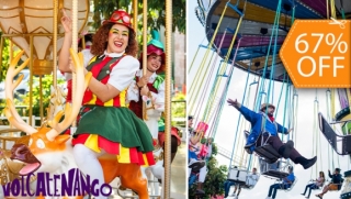 [Image: Volcatenango: 1 Entrada a Atracciones Ilimitadas (Canopy, Péndulo, Escalada y Más)m]