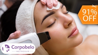 [Image: Renueva Tu Rostro: 1 Peeling de Ácido Glicólico + 1 Espátula Ultrasónica y Másm]