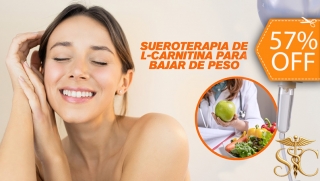 [Image: Sueroterapia de L-Carnitina para Bajar de Peso + Consulta y Guía Nutricionalm]