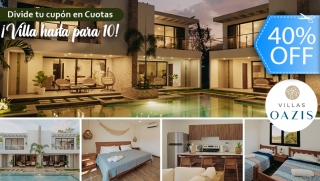 [Image: ¡Fin de Semana en la Playa! Estadía de 3 días y 2 Noches en Villa de Lujo para 10 Personas: Piscina, Jacuzzi, Playa y Más.m]