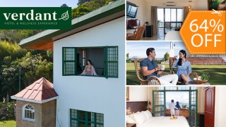 [Image: Verdant Hotel: 1 Noche para 2 Personas + 2 Desayunos a La Cartam]