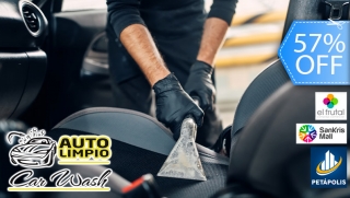 [Image: Limpieza de Tapicería Automotriz, Lavado con Cera, Desmanchado de Aros, Pulido de Silvines y Más.m]