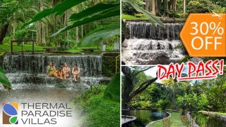 [Image: Day Pass Hasta Para 15 Personas en Thermal Paradise Villas, Sonsonate ¡Solo 18 Cupones Disponibles!m]
