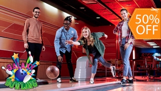 [Image: Galaxy Bowling: 1 Hora de Boliche para 5 Personas + Zapatosm]