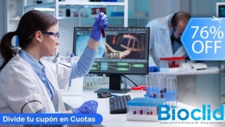 [Image: 35 Exámenes de Laboratorio: Hematología, Triglicéridos, Creatinina, Calcio, Ácido Úrico, Helicobacter Pylori y Másm]