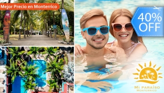 [Image: ¡Estadía Para 2 en Monterrico! Habitación con A/C, Piscinas, Playa, Areas Verdes y Más.m]