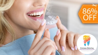 [Image: Férula Dental para el Tratamiento del Rechinamiento de Dientes + Limpieza Dental + Tópica de Flúorm]