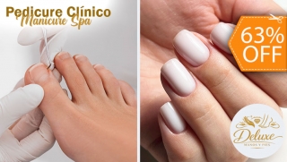 [Image: Pedicure Clínico + Manicure Spa + Esmaltado Permanente en Manos y Piesm]
