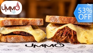 [Image: ¡Dupla Llena de Sabor! 2 Sándwiches a Elección entre: Pulled Pork o Brisketm]