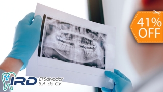 [Image: Radiografía Dental a Elección: Panorámica, Cefalométrica, Aleta de Mordida, AP Cráneo, ATM y Másm]