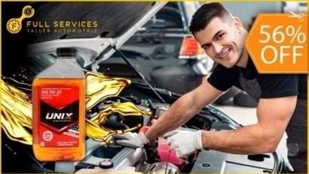 [Image: Cambio de Aceite Full Sintético UNIX 0w20, 5w20, 5w30 y 10w30m]