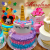 [Imagen:¡Paga $35 en Lugar de $60 por Pastel de 2 Pisos con Relleno Premium y Decorado con Plaquitas de Dulce! ¡Rinde hasta para 40 Porciones! ¡Más de 100 Diseños Disponibles!]