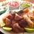 [Imagen:¡Paga Q99 en lugar de Q205 por Media Libra de Carnitas + Media Libra de Chicharrones + 1 Porción de Nachos Fiesta + Guacamol + Picado de Rábano + Cebollitas + 10 Tortillas + Limones + 2 Gaseosas o 2 Micheladas!]