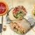 [Imagen:¡Paga $7 en lugar de $15.48 por 2 burritos grandes + 1 orden de nachos + 2 gaseosas o 2 tés helados en Donkey’s American Burritos! ¡Puedes visitar el food court de Multiplaza o sucursal Escalón!]
