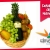 [Imagen:¡Paga $18 en lugar de $38 por una canasta navideña gourmet que incluye: uvas, manzanas, peras, piña, kiwis y botella de vino o sidra con envío gratis en Carussy!]
