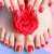 [Imagen:¡Paga $12 en Lugar de $58 por Manicure Spa de Rosas + Pedicure Spa de Rosas + Aplicación de Esmalte Permanente en Manos y Pies!]