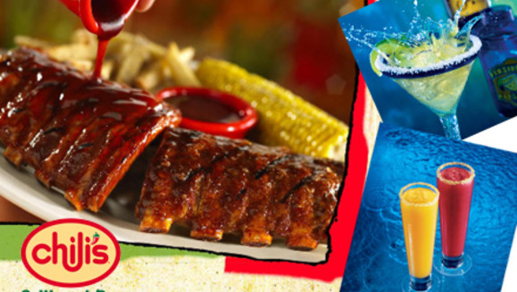 [Image: ¿Con ganas de algo delicioso? ¡Paga $10 y consume $20 en todo el menú de Chili's Grill &amp; Bar!m]