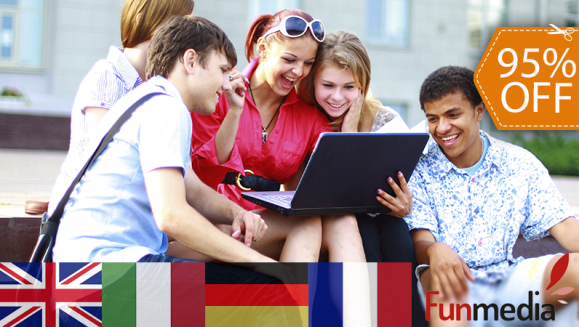 [Image: ¡Paga $22 en Lugar de $405 por 12 Meses de Curso Online de Idioma a Elección: Inglés, Alemán, Italiano o Francés + 3 Meses de Curso Business English + Certificación por Cada Nivel del Curso Aprobado (Garantizado por la Comisión Europea)!m]