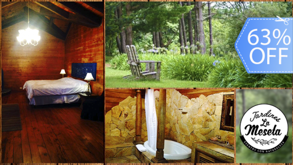 [Image: ¡Paga Q599 en vez de Q1,600 por Romántica Estadía para 2 en Cabaña Equipada con Cama King,  Chimenea, Bañera y Más, Decoración con Rosas y Desayuno Tipo Picnic en el Bosque! ¡A Solo 10 Minutos de La Antigua!m]