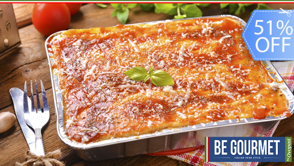 [Image: ¡Celebra a papá! ¡Paga Q99 en lugar de Q200 por Banquete Italiano para Llevar de Lasaña a Elección entre Alfredo con Pollo o Boloñesa (Hasta para 8 Personas) + Verduras Horneadas Aromatizadas con Finas Hierbas!m]