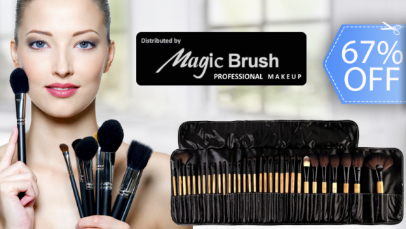 [Image: ¡Paga Q199 en lugar de Q600 por Kit de 32 Brochas para Maquillaje de Magic Brush!m]