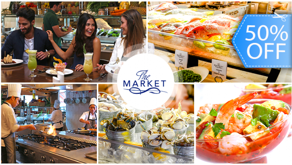 The Market | Exclusivo Buffet de Mariscos, Pescados y Cev...