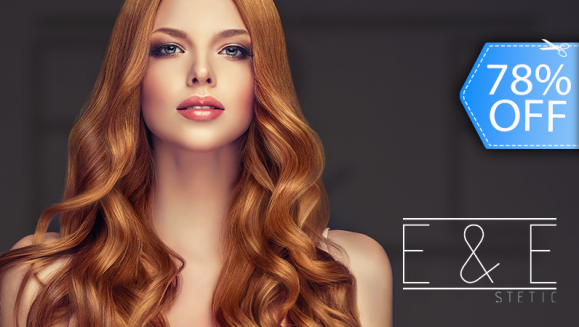 [Image: ¡Sin Restricción de Largo o Volumen! ¡Paga Q99 en lugar de Q450 por Tinte Completo o Mechas + Corte de Puntas + Planchado + Tratamiento de Seda + Exfoliación de Manos!m]