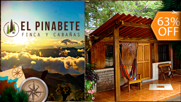 [Image: ¡Paga $82.50 en Lugar de $220 por Estadía de 2 Noches en Cabaña para 4 Personas + 8 Desayunos + Fogata Nocturna + Karaoke + Juegos de Mesa!m]