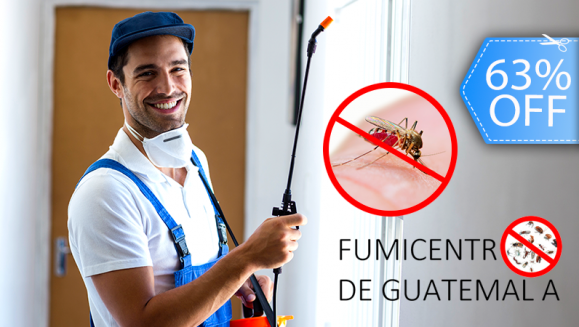 [Image: ¡Paga Q299 en vez de Q799 por Fumigación de Plagas hasta en 12 Ambientes + Tratamiento en Gel en Cocina + Control de Zancudos + Tratamiento para Jardín, Alcantarillas y Drenajes y Aplicación de Abono + Tratamiento de Ácaros en 2 Colchones!m]