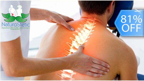 [Image: ¡Paga Q95 en vez de Q500 por Terapia Quiropráctica para Tratar Escoliosis con: Desbloqueo de Cuello, Ajuste de Vértebras, Masaje Shiatsú, Ventosas, Eliminación de Contracturas y Ozono!m]