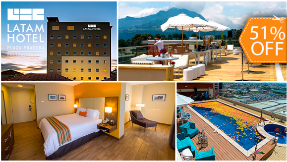 [Image: ¡Paga $99 en Lugar de $200 por Estadía para 2 Personas en Habitación Junior Suite + Carpaccio de Res + 2 Copas de Vino + Desayuno Buffet!m]