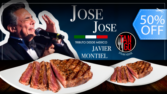 [Image: ¡Paga Q199 en lugar de Q400 por Cena Show que Incluye: 2 Entradas al Tributo del “Príncipe de la Canción” José José con Imitador Mexicano + 2 Platos de Lomito, Papa Horneada y Ensalada + 2 Bebidas Naturales!m]