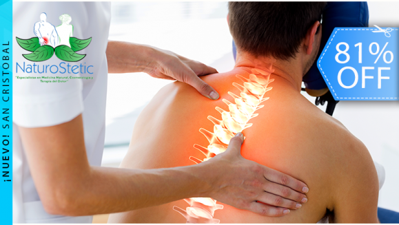[Image: ¡Paga Q95 en vez de Q500 por Terapia Quiropráctica para Tratar Escoliosis con: Desbloqueo de Cuello, Ajuste de Vértebras, Masaje Shiatsú, Ventosas, Eliminación de Contracturas y Ozono!m]