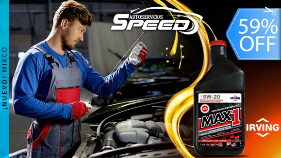 [Image: ¡Paga Q299 en lugar de Q725 por Cambio de Aceite 20w50, 15w40 o 10w30 + Cambio de Filtro de Aceite + Limpieza y Ajuste de Frenos + Car Wash + Revisión 360!m]