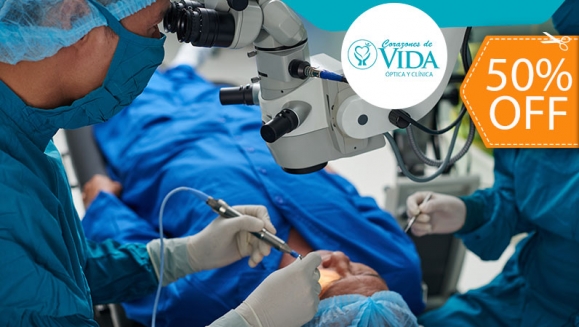 [Image: ¡Paga $499 en Lugar de $1,000 por Cirugía para Extraer Catarata de 1 Ojo + Exámenes de Laboratorio + Electrocardiograma + Aplicación de Anestesia Intermedia + Topografía + Biométrica + Consulta Postoperatoria!m]