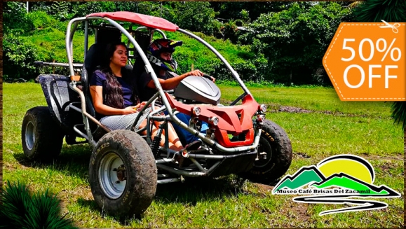 Image of 2 Platos de Pechuga o 2 Hamburguesas + 2 Tours en Buggy o Caminata